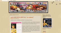 Desktop Screenshot of carnavalhuelva.com